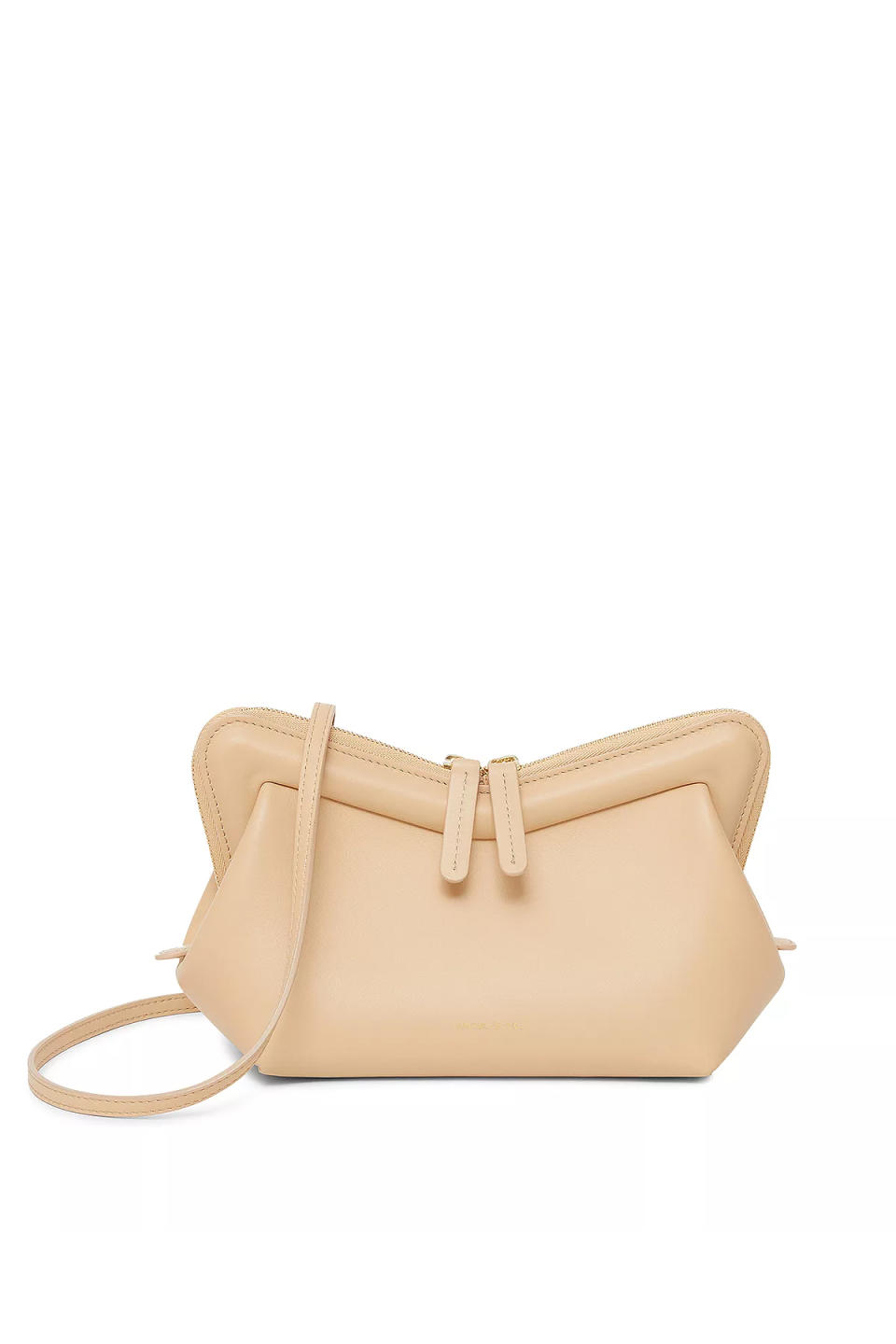 Mansur Gavriel Mini M Frame Leather Crossbody 