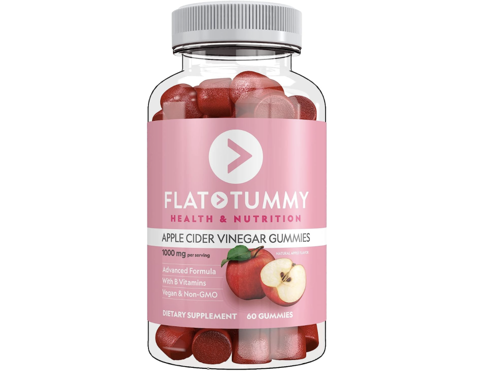 Flat Tummy Apple Cider Vinegar Gummies, 60 Count. (PHOTO: Amazon Singapore)