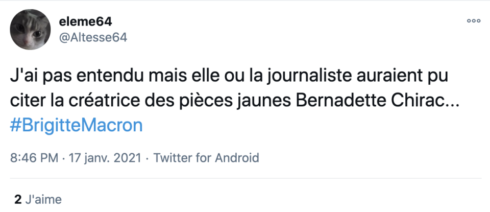 La première interview de Brigitte Macron critiquée par des internautes.