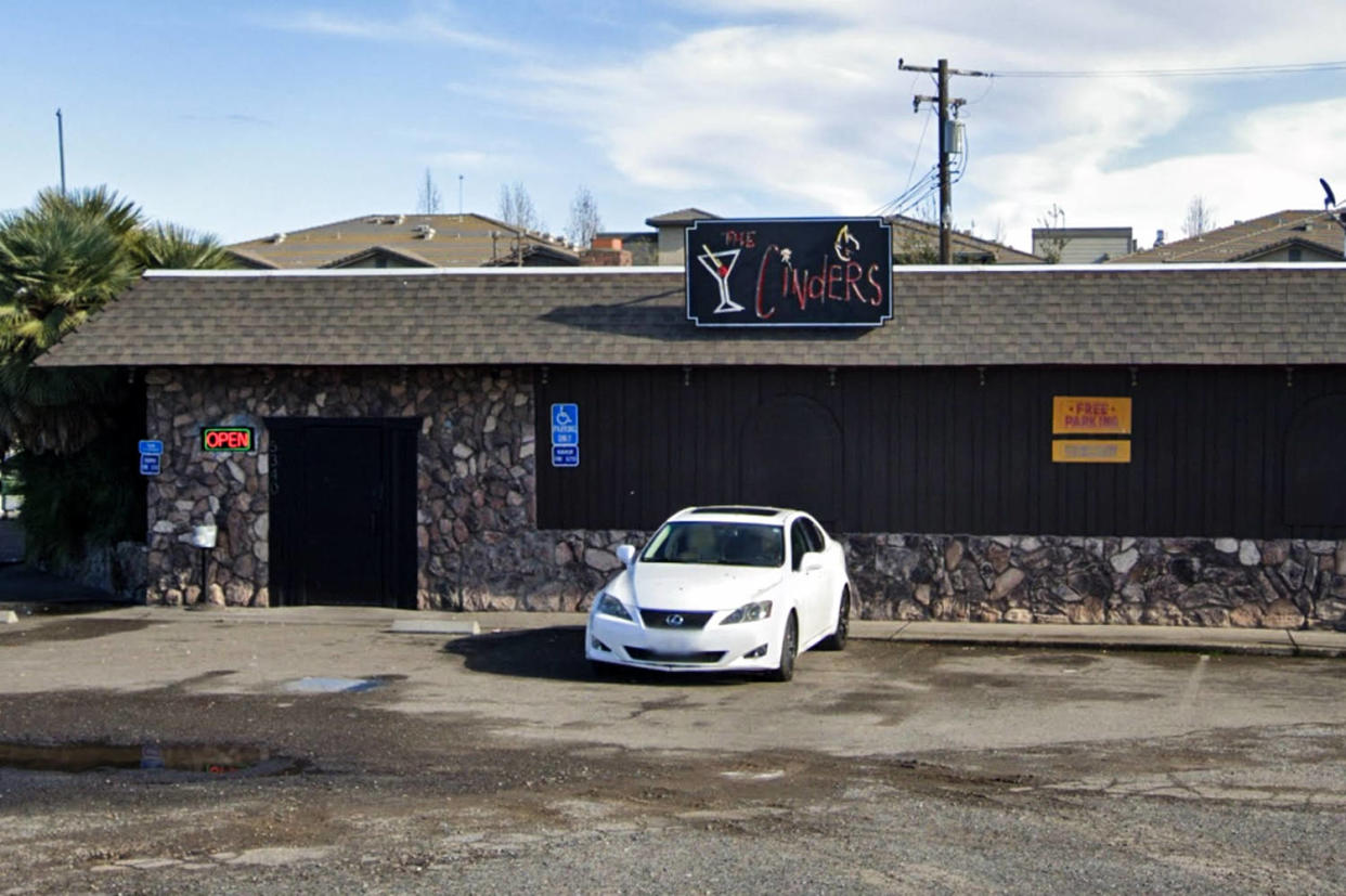 The exterior of The Cinder's Bar (Google Maps)