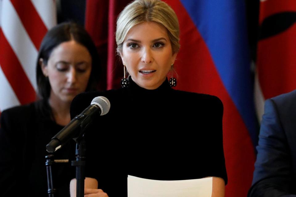 Ivanka Trump: Sexual harassment 'can never be tolerated'