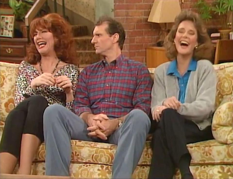 Katey Sagal, Ed O'Neill, and Amanda Bearse.