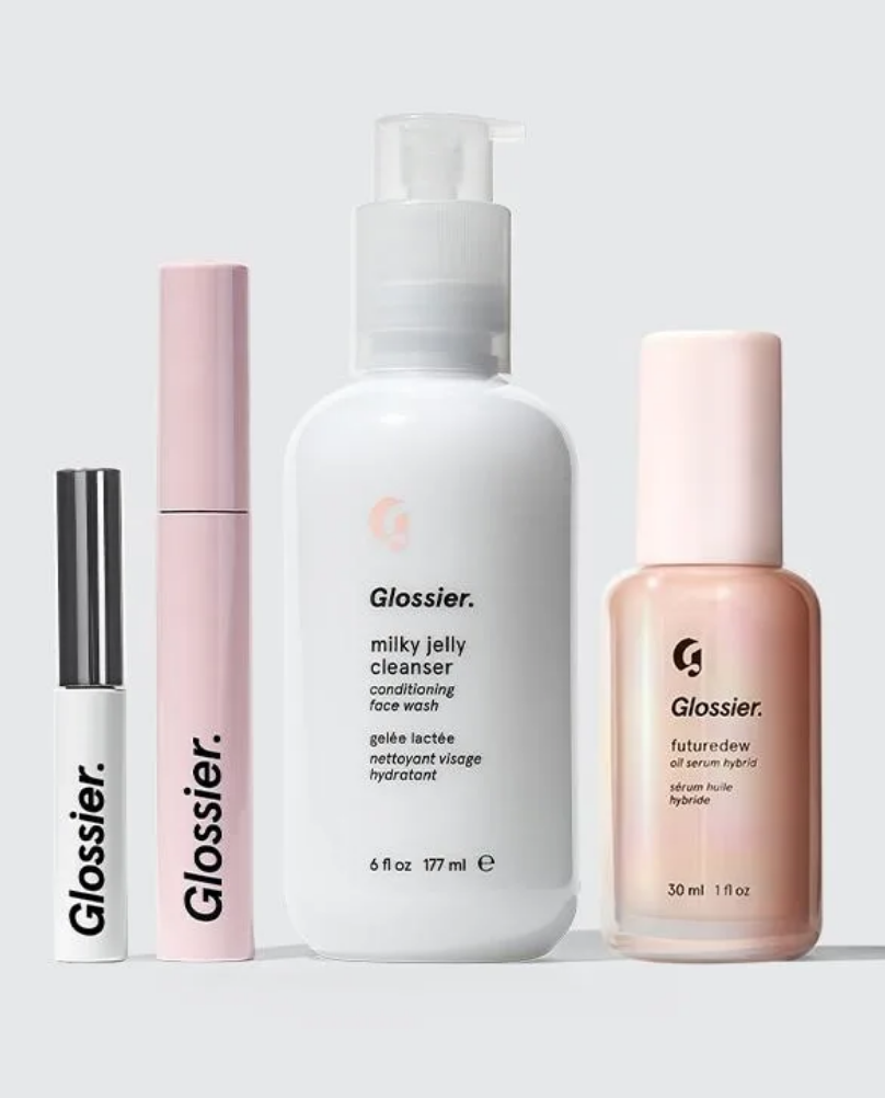 <p><strong>Glossier</strong></p><p>glossier.com</p><p><strong>$58.00</strong></p><p>Skincare gurus will glow with delight over this gift. Glossier exploded onto the skincare scene in 2010 and shows no signs of slowing down as a beloved favorite among teens. This set features all the most essential products according to founder and CEO Emily Weiss, so your teen can try them out, or replenish their current collection.</p>