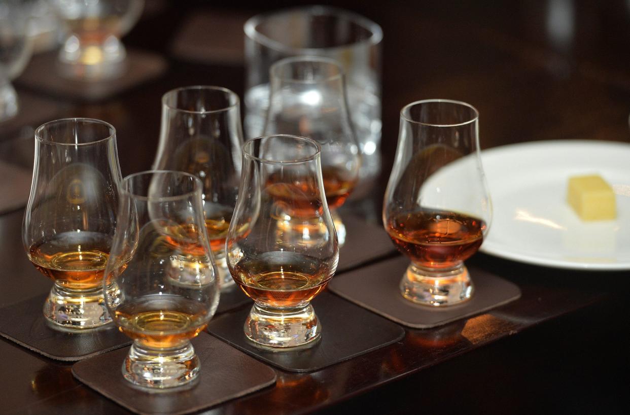 whiskey tasting glasses