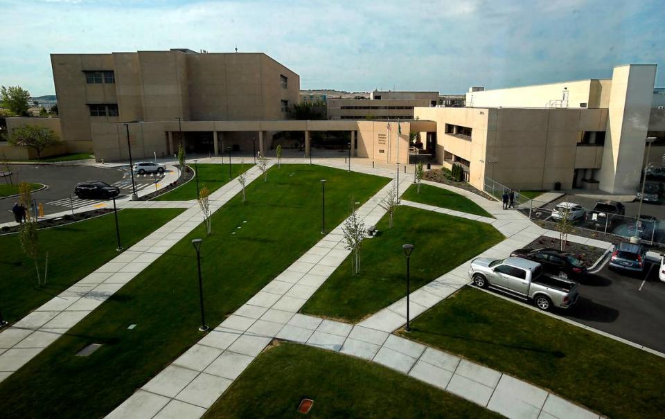 The Benton County Justice Center in Kennewick.