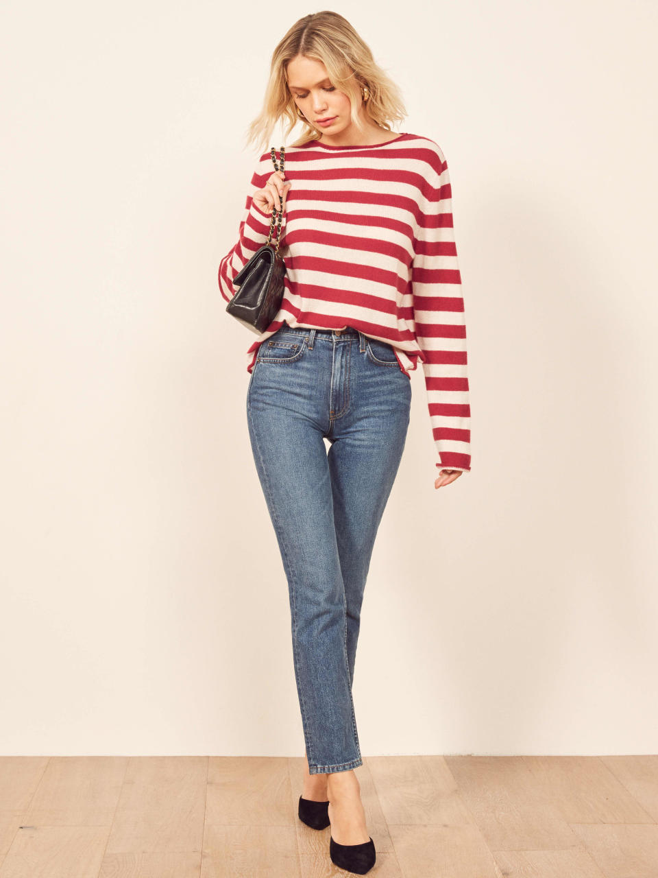 <p><a href="https://go.redirectingat.com?id=74968X1596630&url=https%3A%2F%2Fwww.thereformation.com%2Fproducts%2Fcashmere-boyfriend-sweater&sref=https%3A%2F%2Fwww.redbookmag.com%2Ffashion%2Fhow-tos%2Fg44821752%2F18-chic-designer-sweaters-that-can-take-you-right-into-fall%2F" rel="nofollow noopener" target="_blank" data-ylk="slk:Shop Now;elm:context_link;itc:0;sec:content-canvas" class="link ">Shop Now</a></p><p>Reformation Cashmere Boyfriend Sweater</p><p>thereformation.com</p><p>$148.00</p>