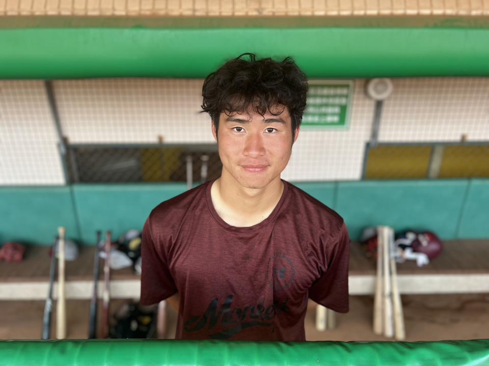 樂天桃猿18歲菜鳥宋嘉翔。黃泓哲攝影