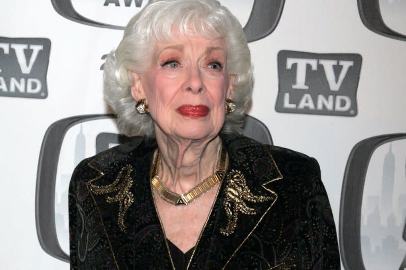 Joyce Randolph arrives for the TV Land Awards at the Jacob Javits Center in New York in 2011. The star of "The Honeymooners" died this weekend at the age of 99. Photo courtesy of Laura Cavanaugh/UPI