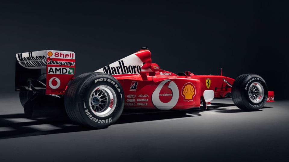 Michael Schumacher's Obscure Ferrari F2001b F1 Car Is Up for Sale photo