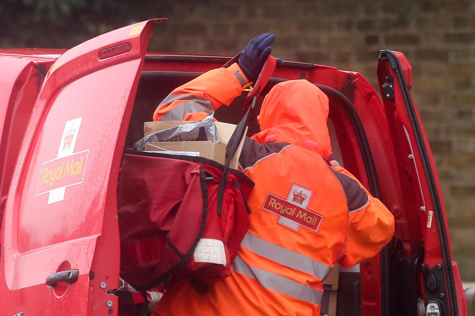 Royal Mail revenues fell 1.6% year on year, with domestic parcel volumes down 7%. Photo: Steve Taylor/SOPA Images/LightRocket via Getty 