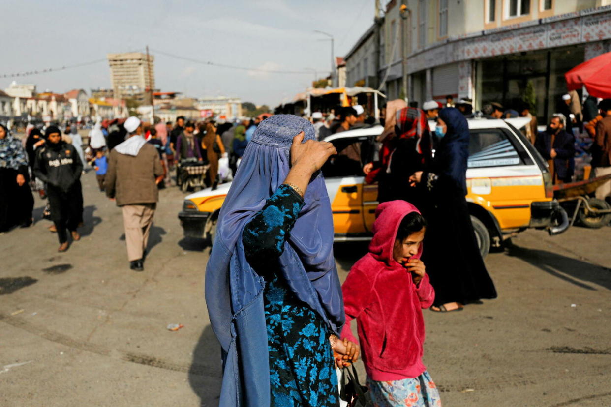 Dans les rues de Kaboul, en novembre 2022.   - Credit:ALI KHARA / X07576 / REUTERS