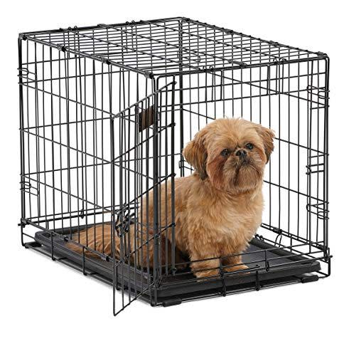 2) MidWest ICrate Folding Metal Dog Crate