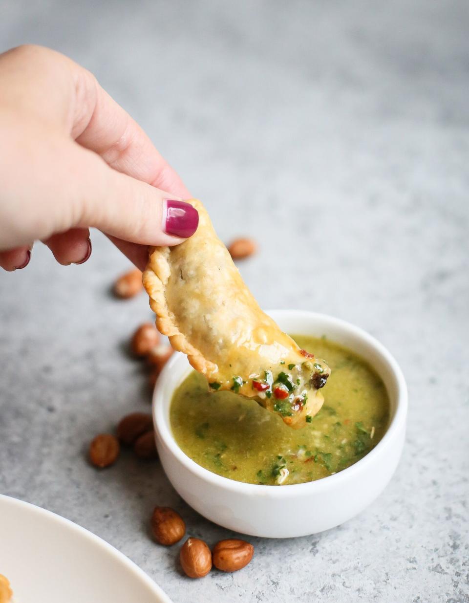 Empanadas au bœuf et cacahuètes