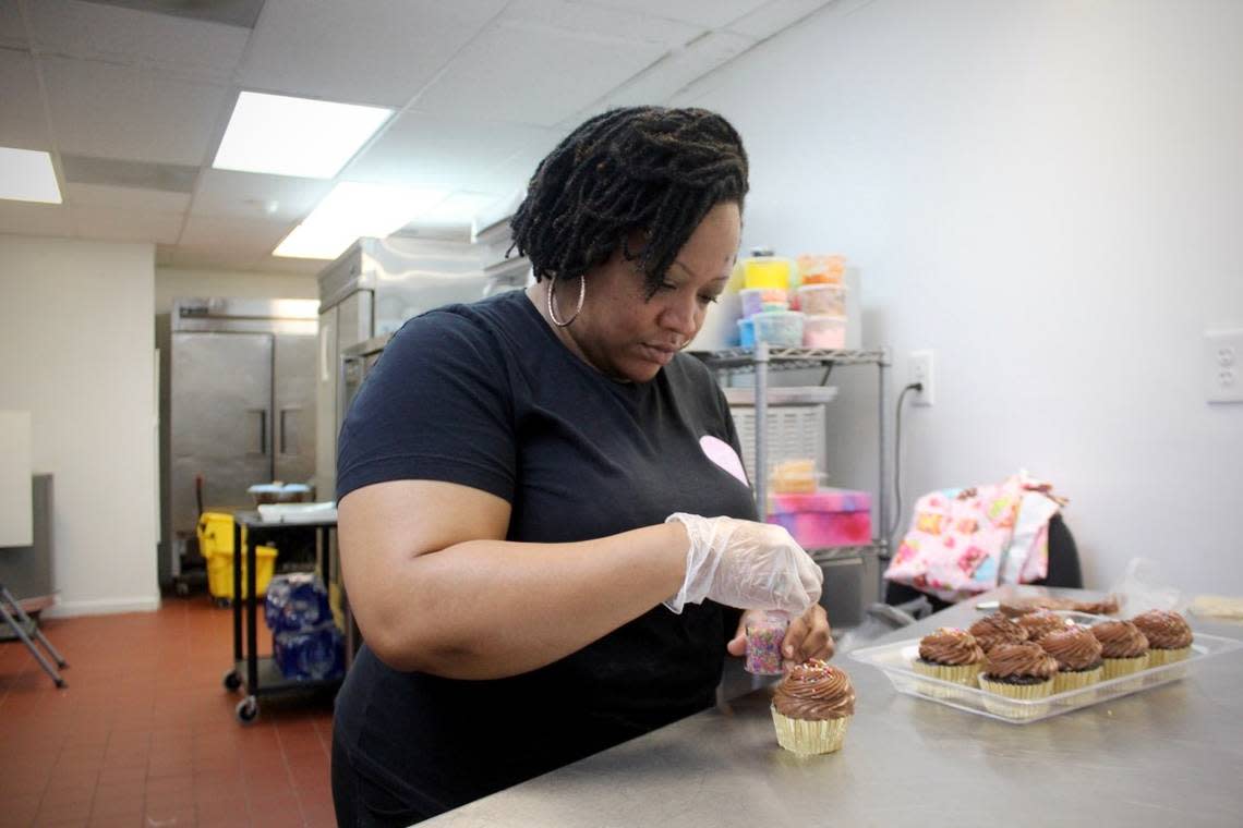 Nayo Harvin has been baking since 2012, specializing in custom orders and handmade items. Her bakery, Sweet GG’s recently opened in Columbia’s Five Points.