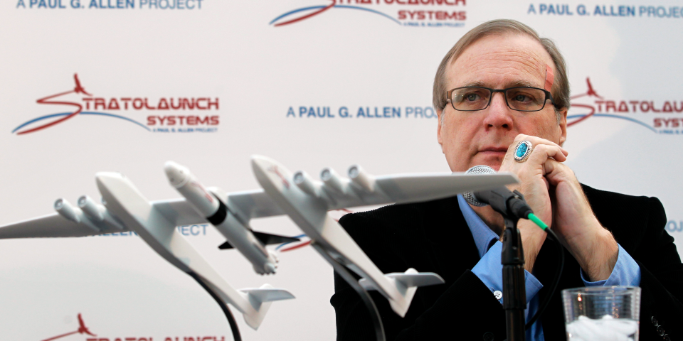 paul allen airplane