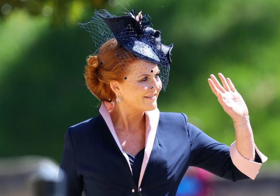 Sarah Ferguson attends Meghan Markle and Prince Harry's wedding | REX/Shutterstock