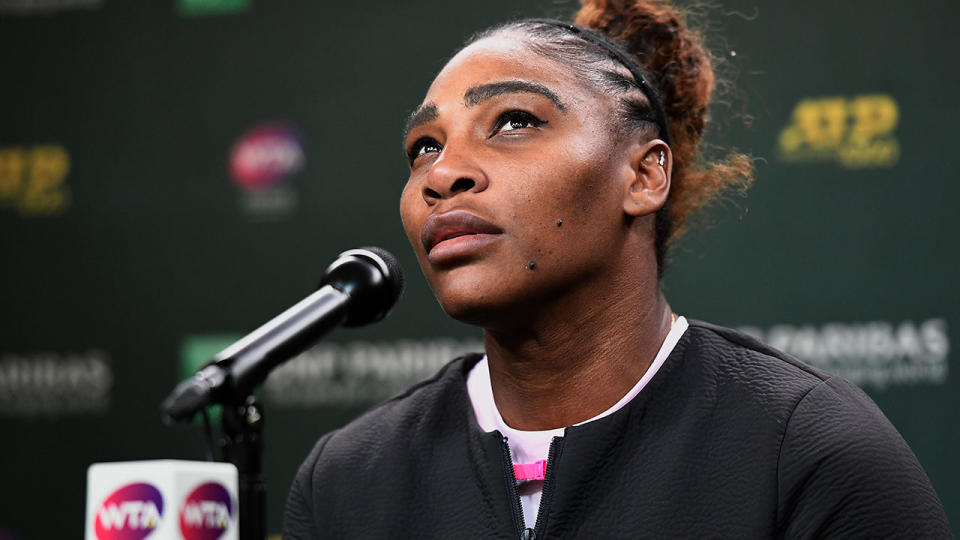 Williams has slammed the gender pay gap in professional sports. Pic: Getty