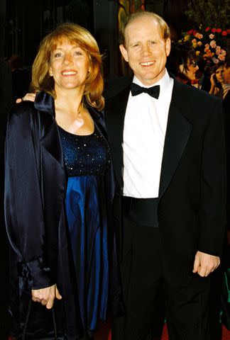 <p>Bei/Shutterstock </p> Ron Howard and Cheryl Howard in 1996