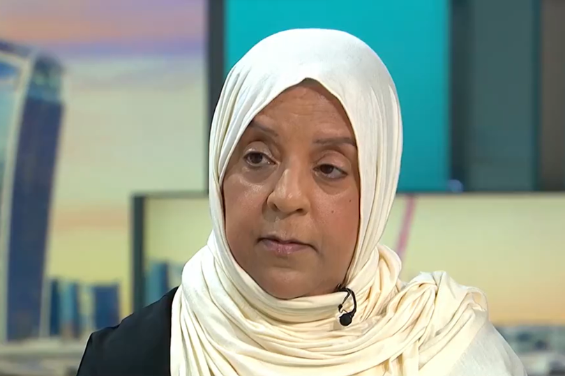 Fawziyah Javed's mum Yasmin on Good Morning Britain -Credit:ITV