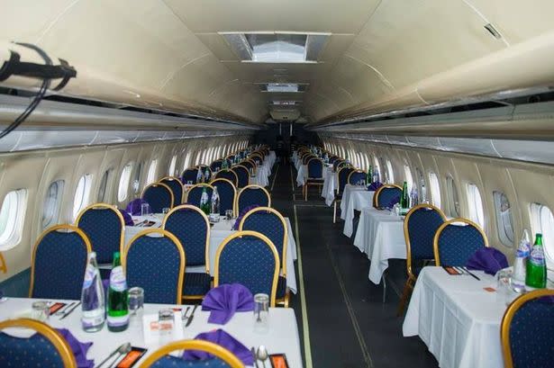 Curry house opens on Boeing 737