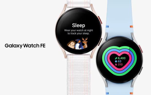 Promotional image for Galaxy Watch FE