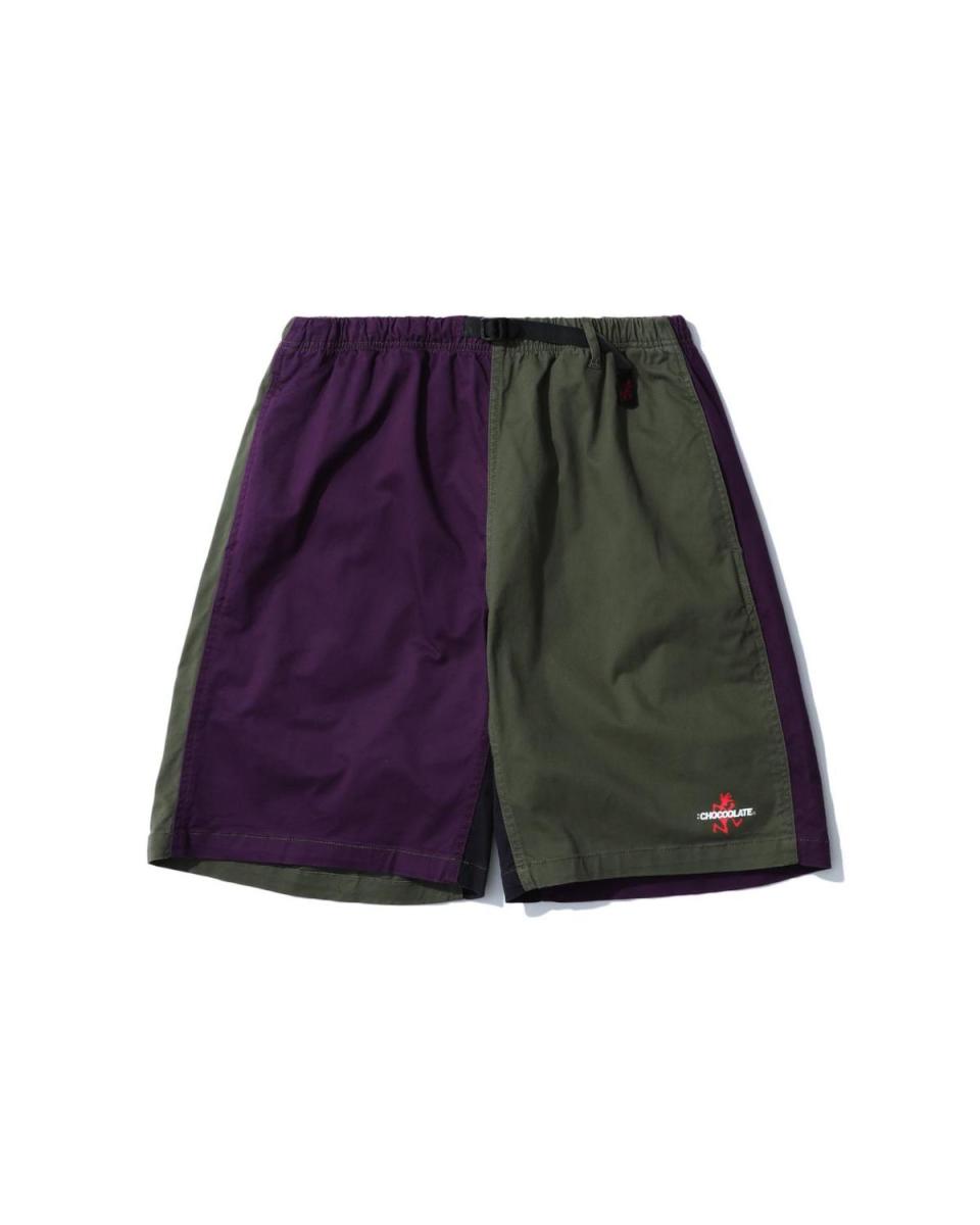 拼色G-SHORTS NT$4,099 :CHOCOOLATE x Gramicci。（I.T Taiwan提供）