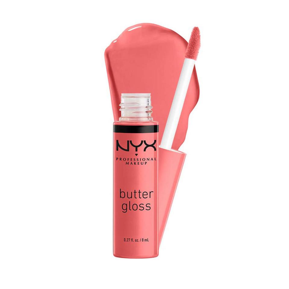 NYX PROFESSIONAL MAKEUP Butter Gloss, Non-Sticky Lip Gloss - Creme Brulee (Natural)