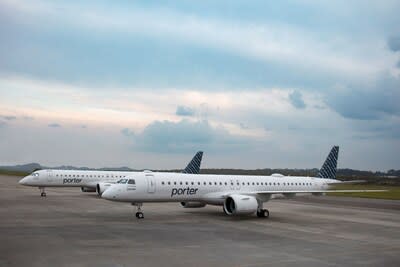 Porter Airlines is launching daily, round-trip service between Toronto-Pearson International Airport (YYZ) and Québec City Jean Lesage International Airport (YQB) starting May 17. (CNW Group/Porter Airlines Inc.)