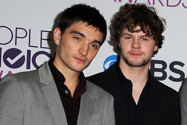 Tom Parker and Jay McGuiness of The Wanted, pictured in 2013 (Photo: Steve Granitz via Getty Images)