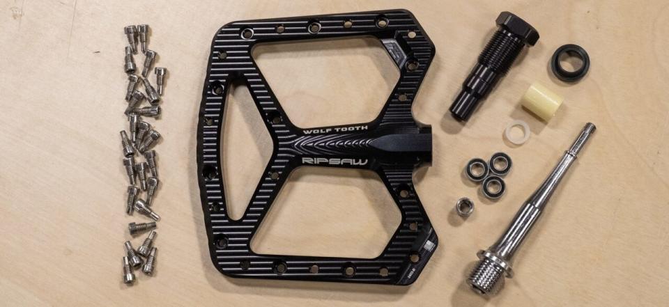 Wolf Tooth Ripsaw Aluminum Pedals rebuildable