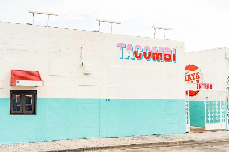 El exterior de Tacombi, la taquería mexicana que abrirá en Wynwood.