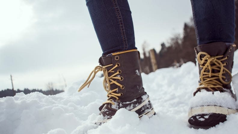 Sometimes you just have to break out your heavy-duty snow boots.