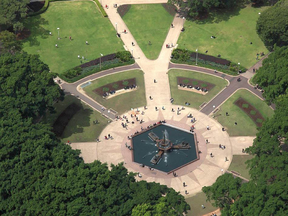 An aerial view of a landmark in the city of Sydney taken from the observation deck of the Sydney Tower.<br><br>Mithun Basak is a engineer by profession and a traveler-photographer by passion. His interests include landscapes, nature, wildlife and architecture. Enjoy more of his work at <a href="http://www.beautyaroundme.com/" rel="nofollow noopener" target="_blank" data-ylk="slk:his website;elm:context_link;itc:0;sec:content-canvas" class="link ">his website</a>