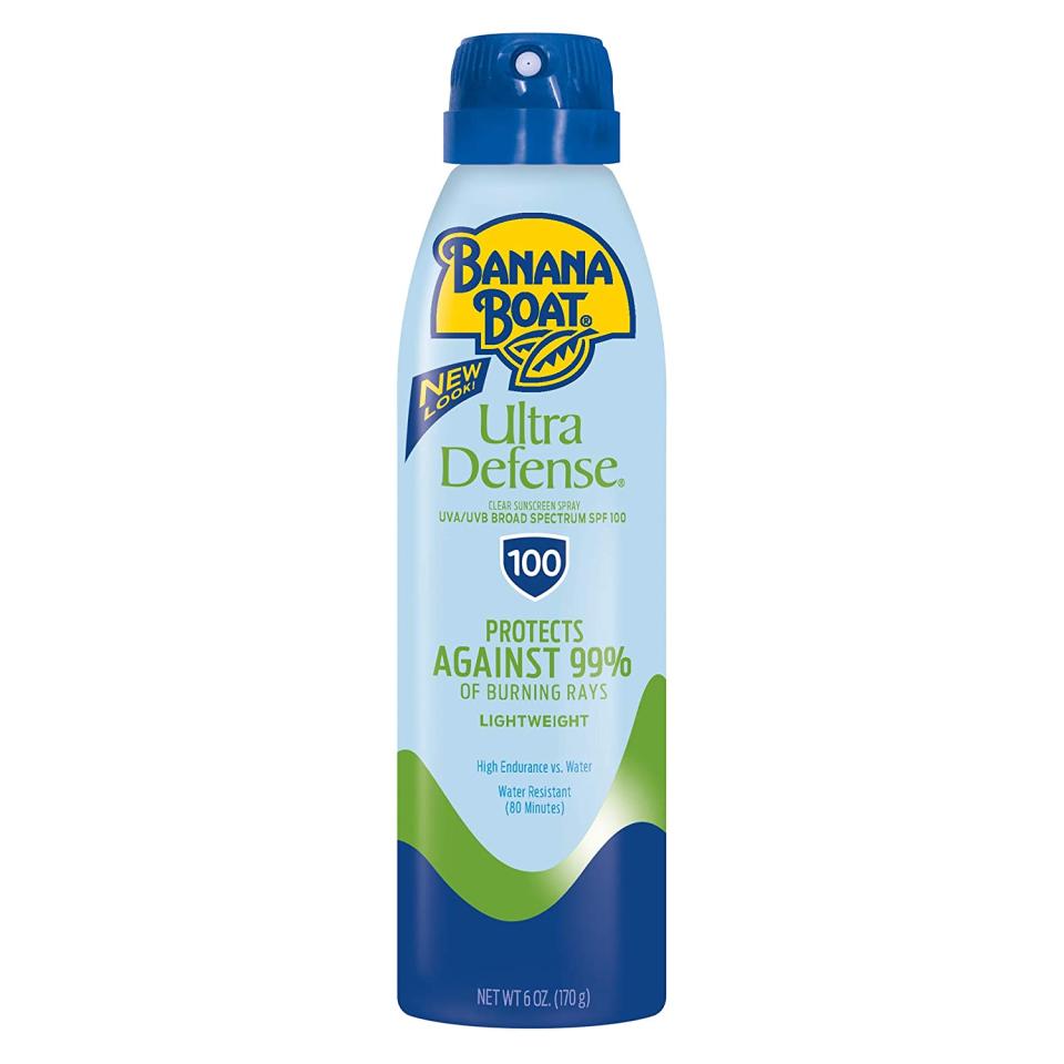 Banana Boat Ultra Defense Clear Sunscreen Spray SPF 100