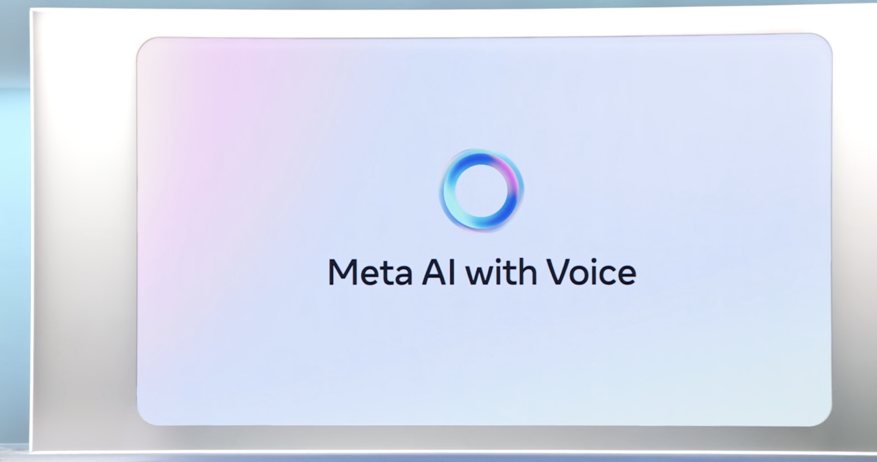 Starting today, you can have voice conversations with Meta AI.