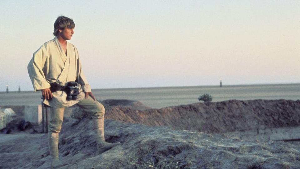 on the set of star wars episode iv a new hope