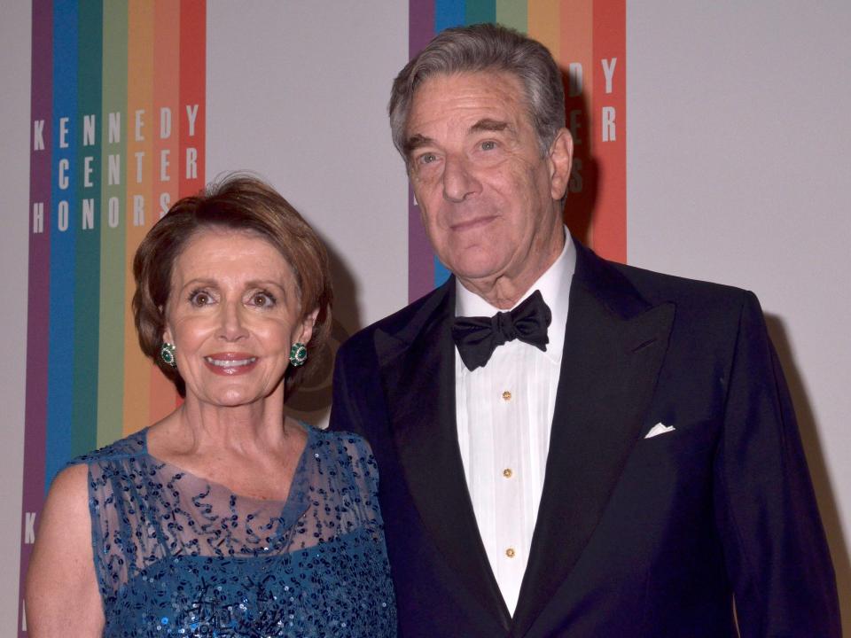 Nancy Pelosi and Paul Pelosi in 2014