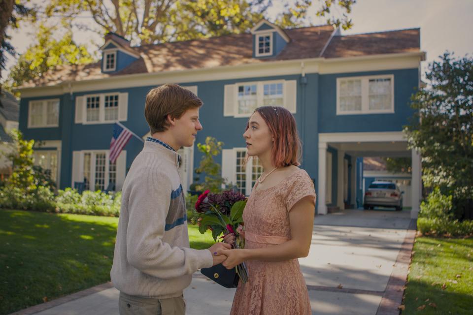 On the surface, "Lady Bird" is a simple coming-of-age story, charting&nbsp;the wanderlust of a restless high school senior (Saoirse Ronan). It belongs to a genre that often&nbsp;feels played out, but Greta Gerwig&nbsp;mines her own Sacramento biography for a&nbsp;poignant spin on mother-daughter crosshairs, middle-class disillusionment and the bittersweet release of growing up.&nbsp;The jokes sing,&nbsp;just like the teenagers staging a school production of Stephen Sondheim's "Merrily We Roll Along." That we get to be in the audience for both is one of the 2017's treats.