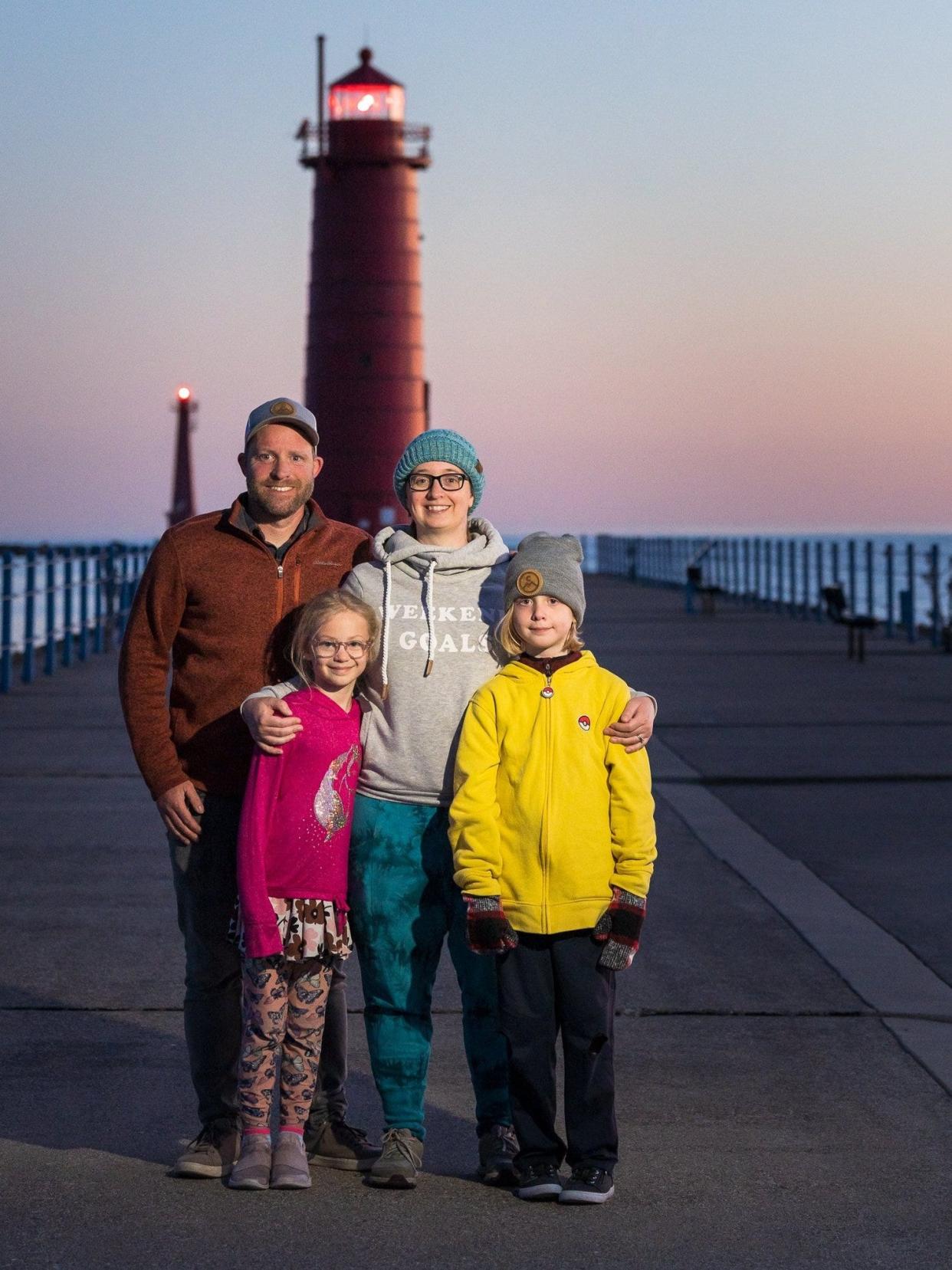 Chris and Alison Major and their children Ewan (10) and Gwynnie (8) will embark on America’s Great Loop. Their official start date is May 5.