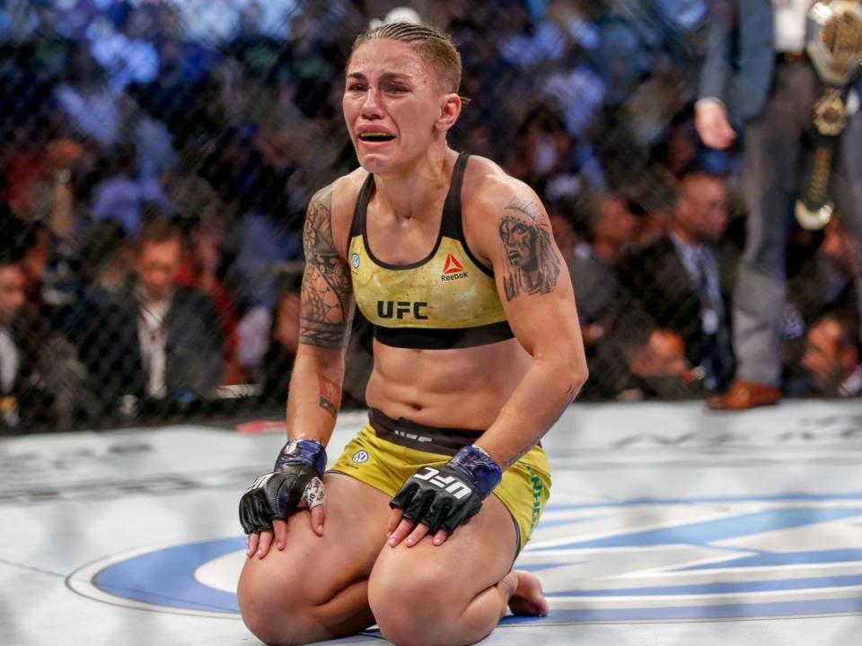 Brazilian Jessica Andrade is a former UFC strawweight champion