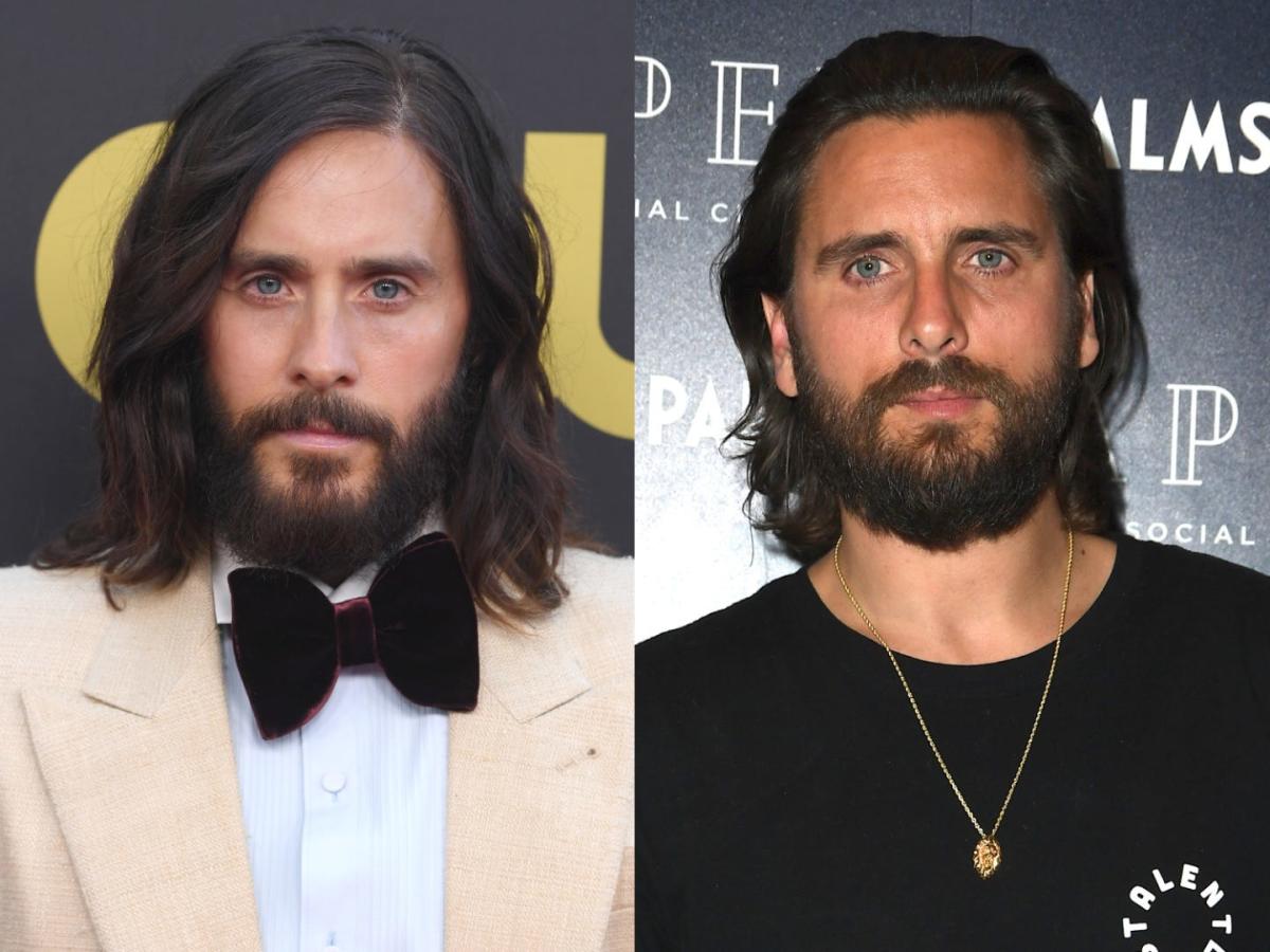 Jared Leto knows you think he and Scott Disick look like twins, and he ...