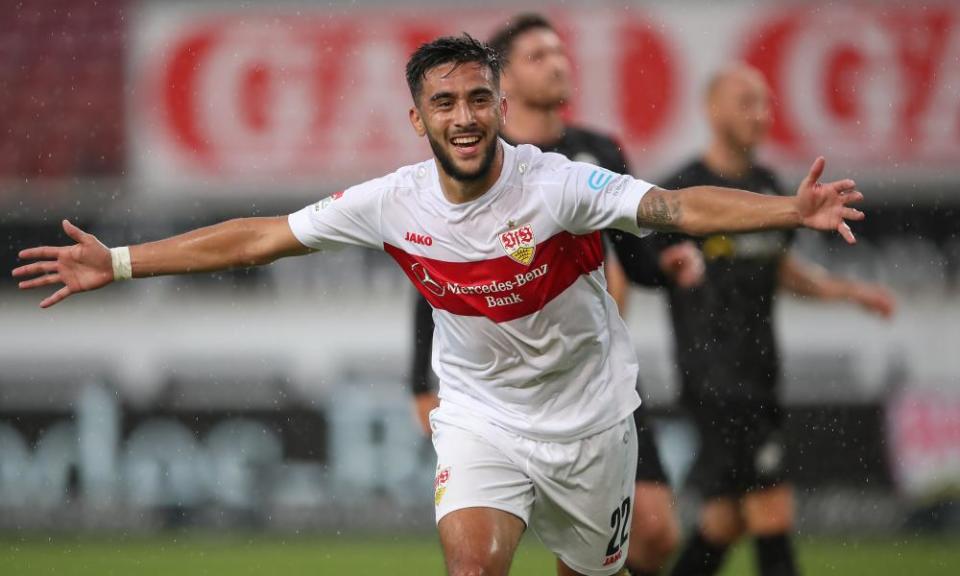 Stuttgart’s Nicolás González is a target for promoted Leeds United.