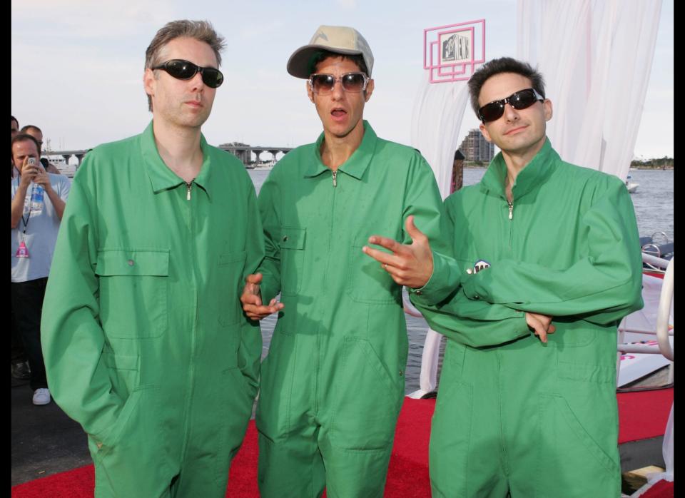 MIAMI - AUGUST 29:  The Beastie Boys arrive at the 2004 MTV Video Music Awards at the American Airlines Arena August 29, 2004 in Miami, Florida.  (Photo by Frank Micelotta/Getty Images) 