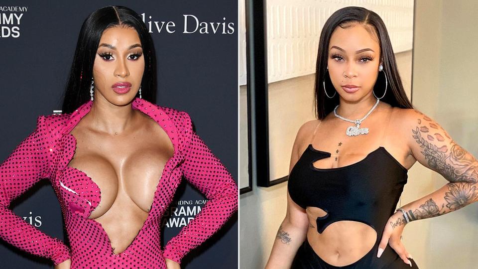 Cardi B; Mercedes Morr