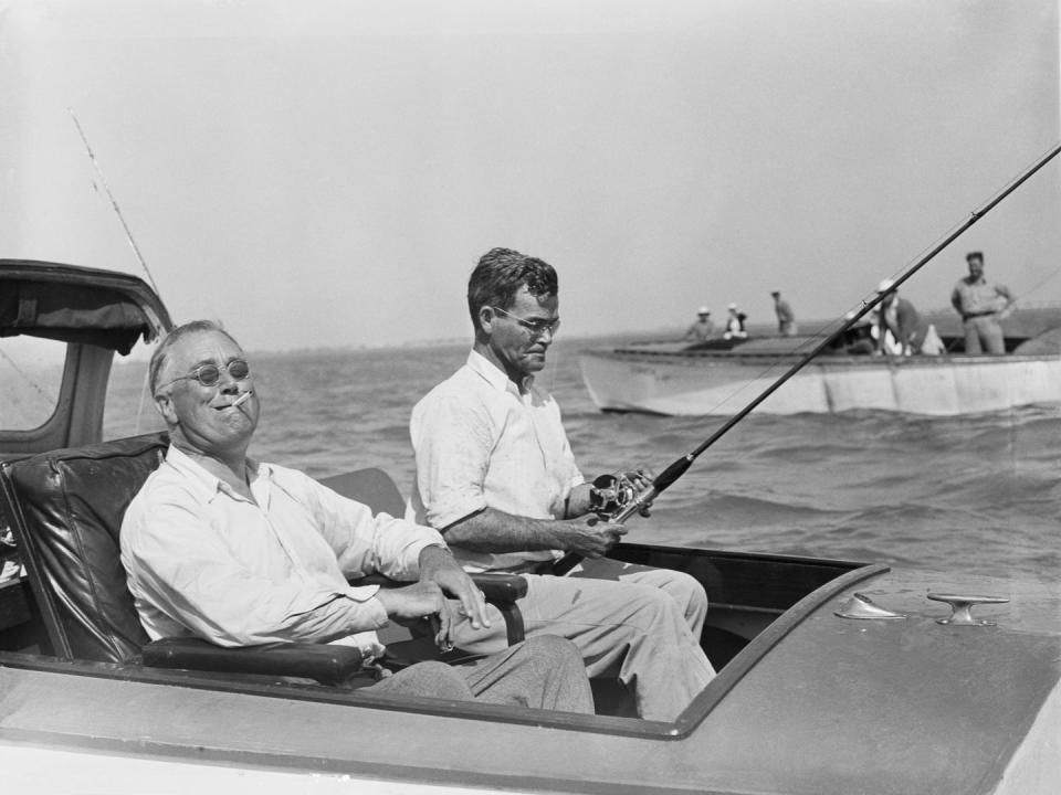 Wild Photos of U.S. Presidents Cutting Loose on Vacation