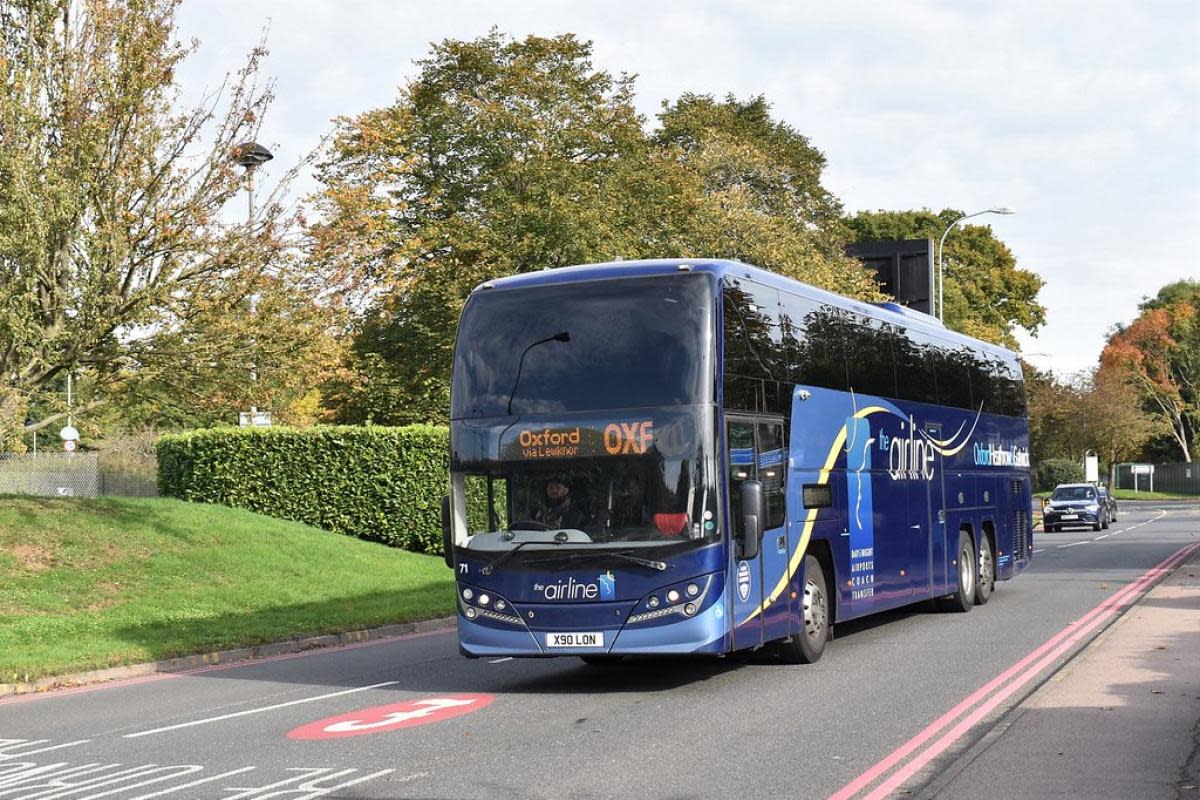 Airline services will be cancelled on Friday. <i>(Image: Oxford Bus Company)</i>