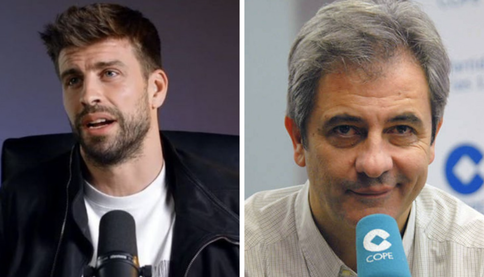 Manolo Lama y Gerard Piqué han llevado sus discrepancias al terreno personal. Foto: Twitch/Cope