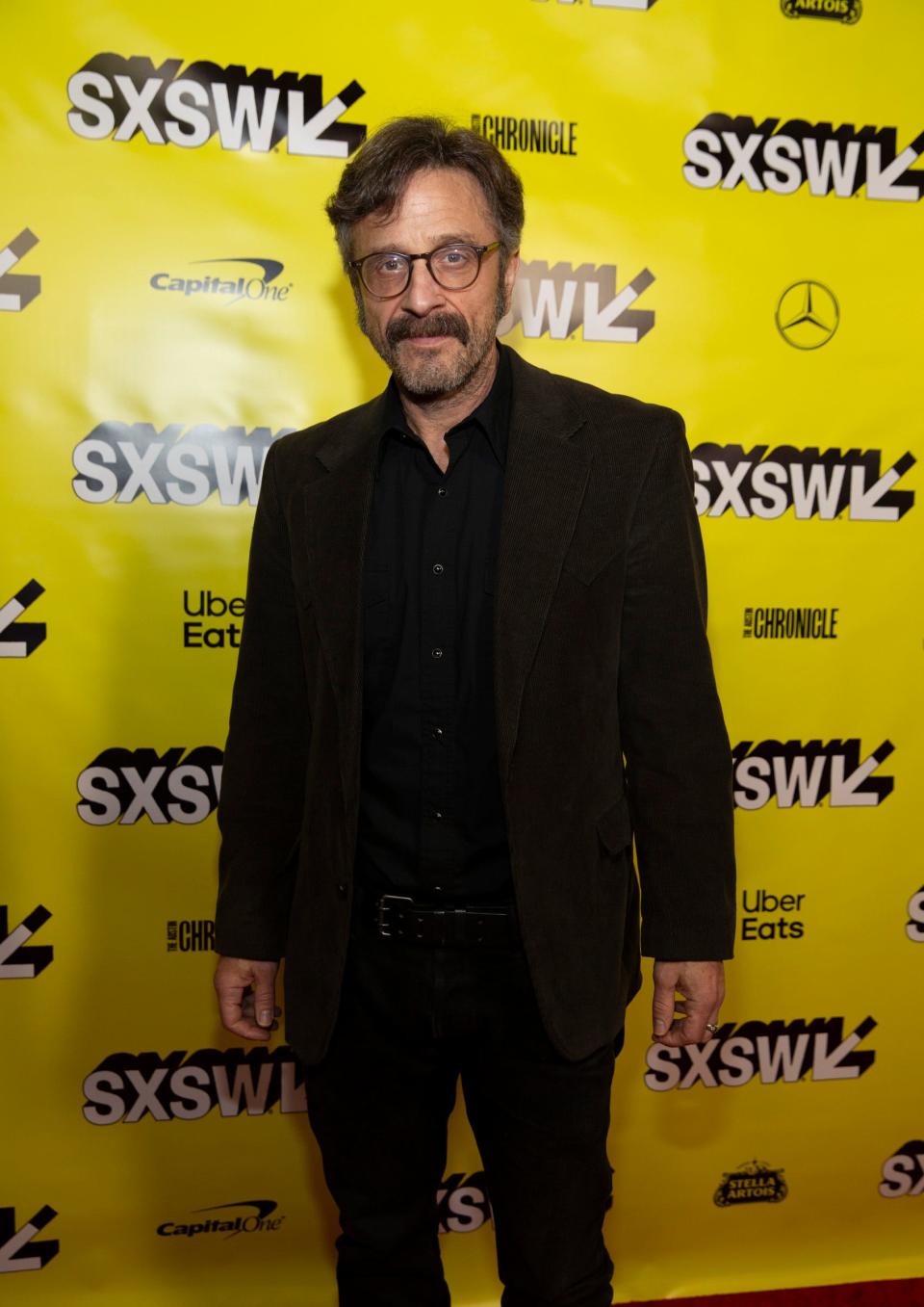 Actor Marc Maron walks the red carpet at the world premiere of "Sword Of Trust" at Zach Theatre during SXSW 2019 in Austin, Texas.