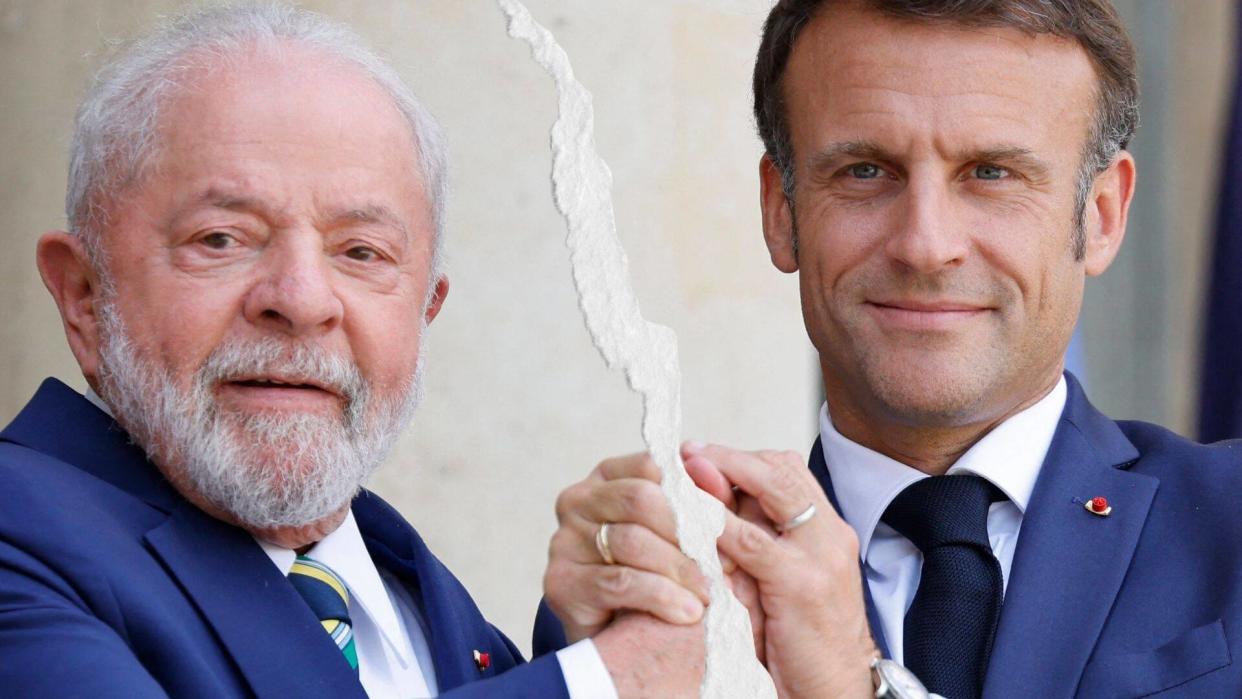 Malgré leur apparente proximité, Emmanuel Macron et Lula sont loin d’être parfaitement alignés sur de nombreux sujets qui seront abordés par les deux hommes ces prochains jours. 