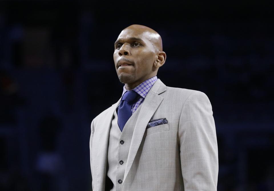 The Grizzlies have reportedly hired Jerry Stackhouse to be an assistant coach after the NBA Veteran saw his coaching star rise as a G League head coach. (AP)